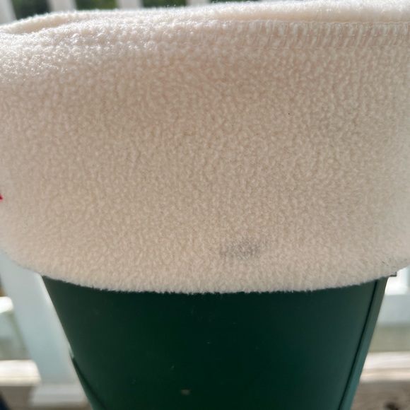 HUNTER original rain boots in hunter green, comes with boot socks!! Size W6 💚 - Picture 11 of 13